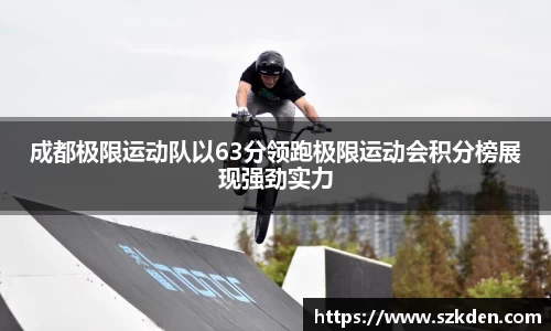 成都极限运动队以63分领跑极限运动会积分榜展现强劲实力